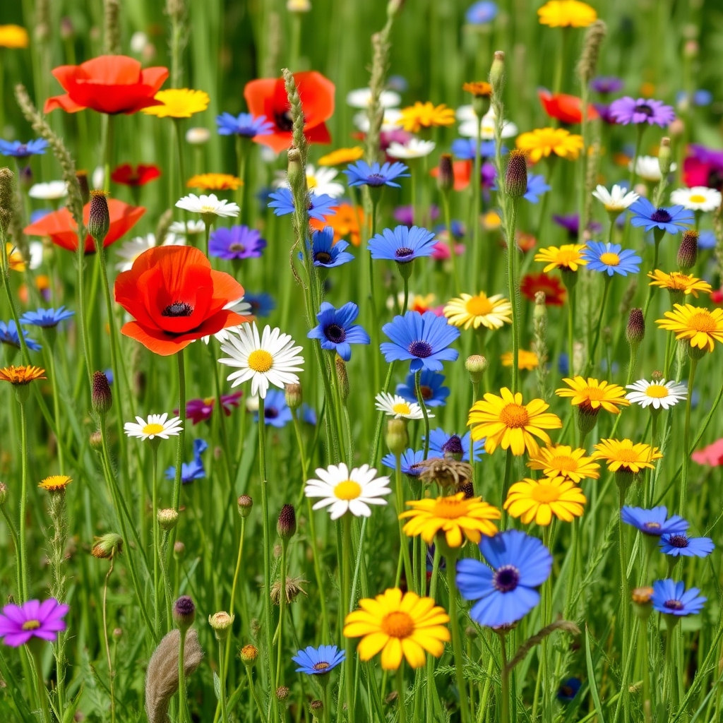 100% Cornfield Annual Wildflower Seeds