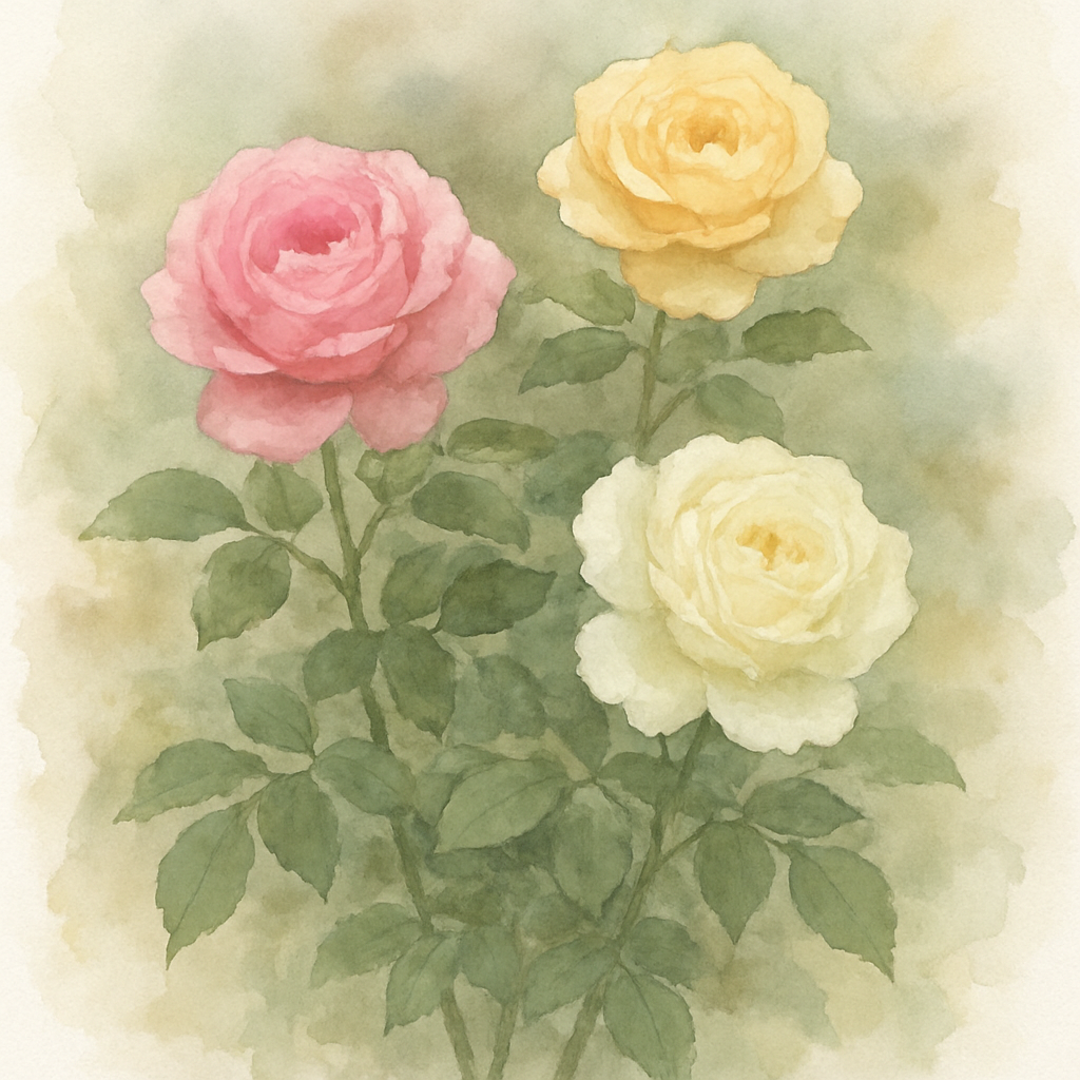 3 RHS Award, Scented Rose Bushes