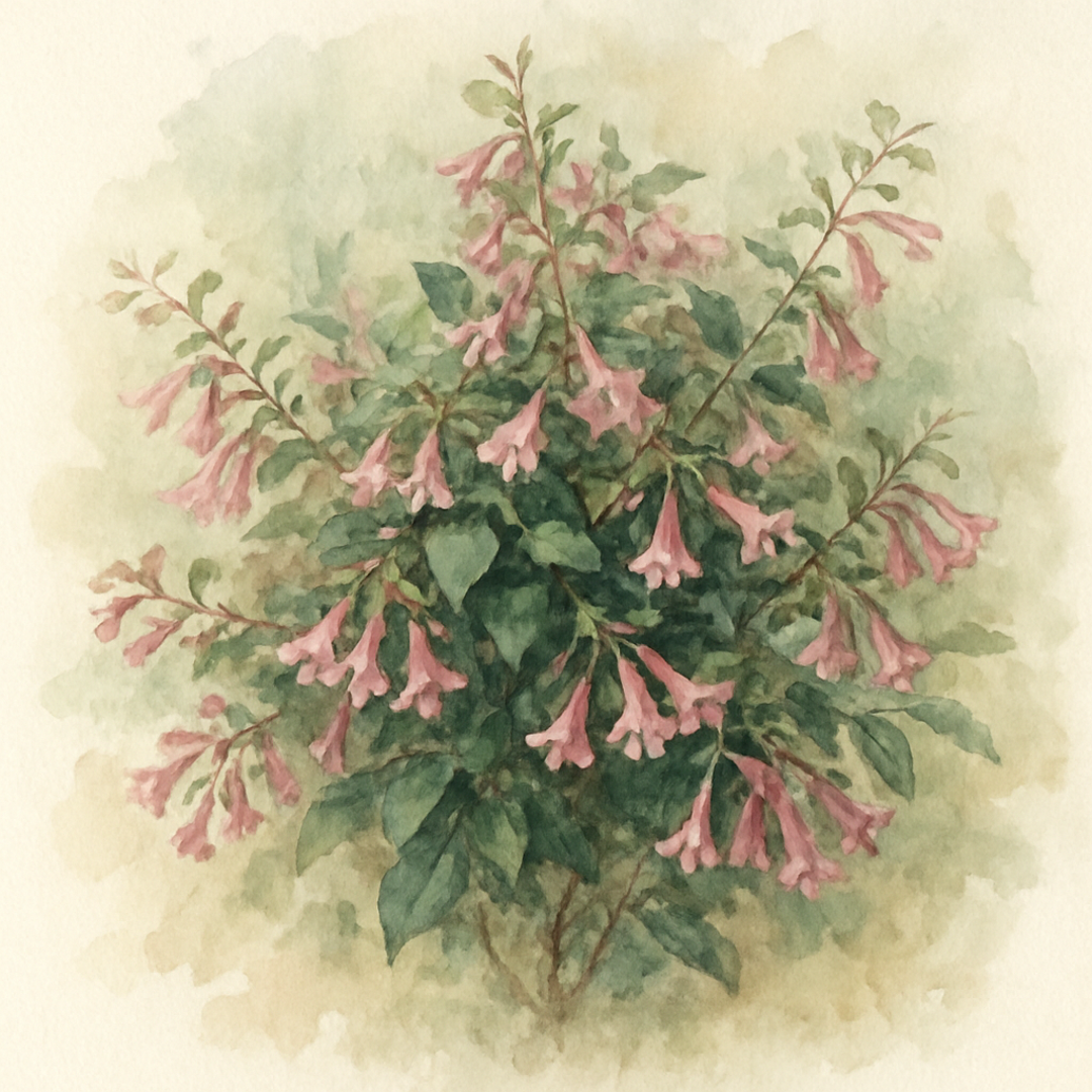 Abelia x grandiflora ‘Pinky Bells’