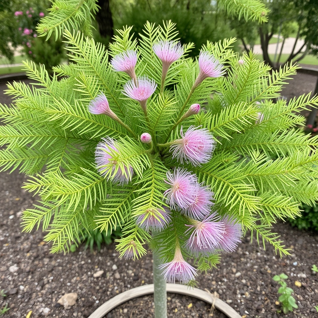 Albizia julibrissin syn Acacia julibrssin