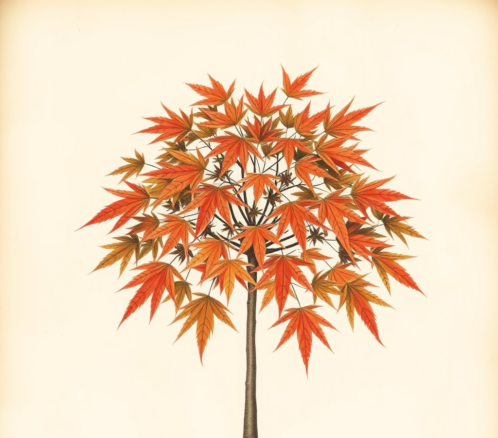 Japanese Maple Tree | Acer palmatum 'Orangeola'