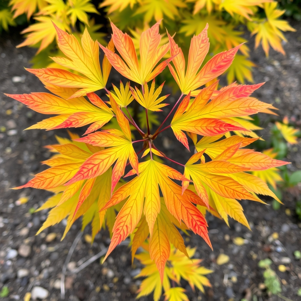 Acer pal. 'Orange Dream'