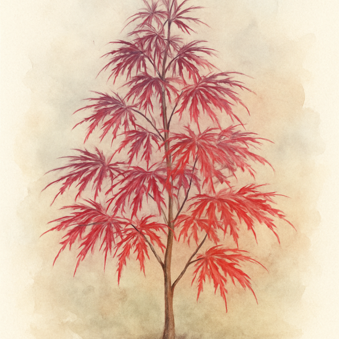 Acer palmatum ‘Atrolineare’
