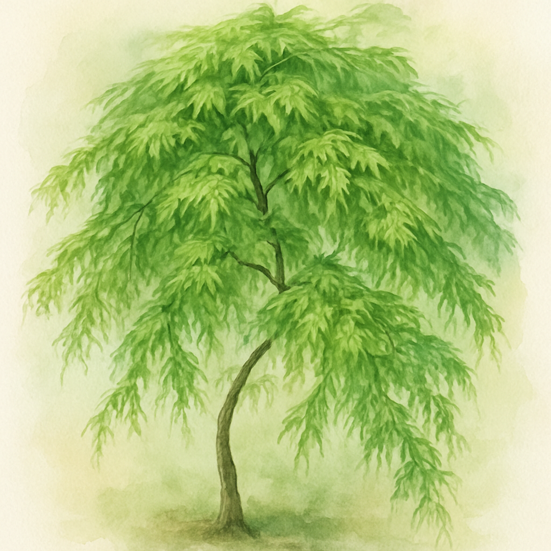Acer palmatum ‘Cascade Emerald’