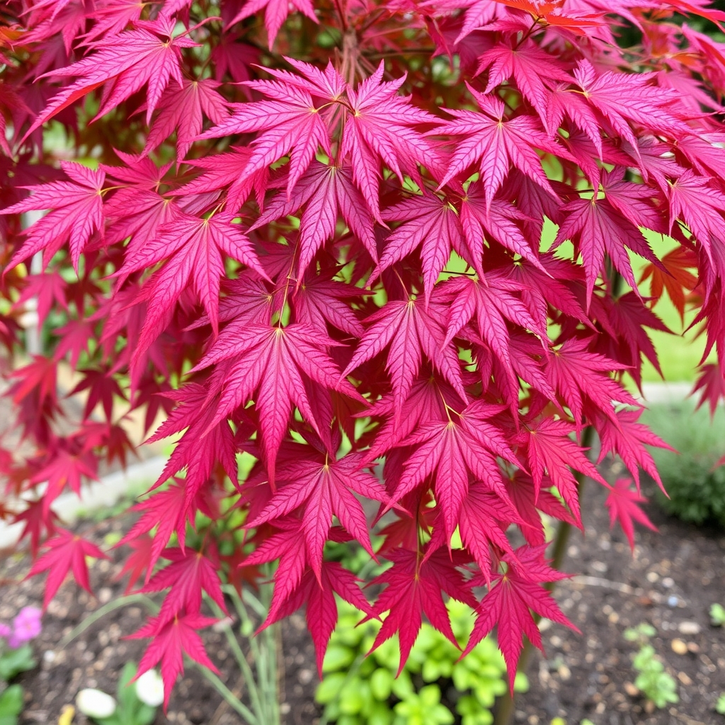 Acer palmatum ‘Cascade Ruby’