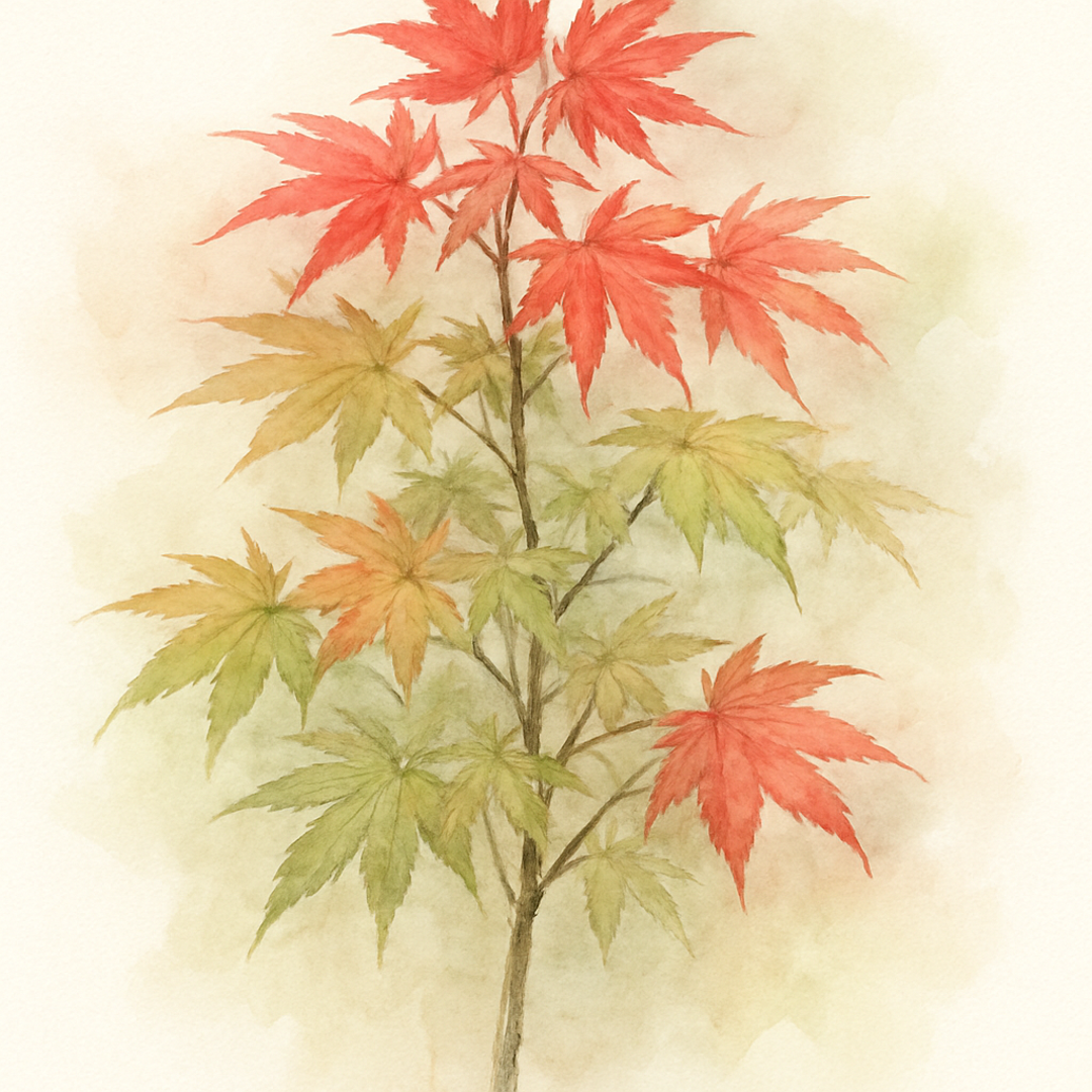 Acer palmatum ‘Festival’