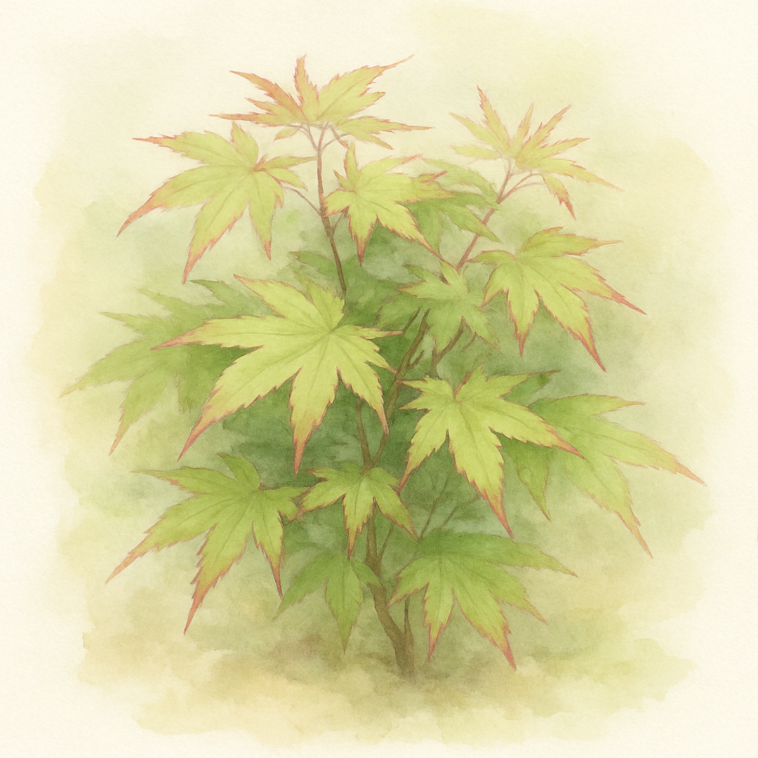 Acer palmatum ‘Hime shojoh’