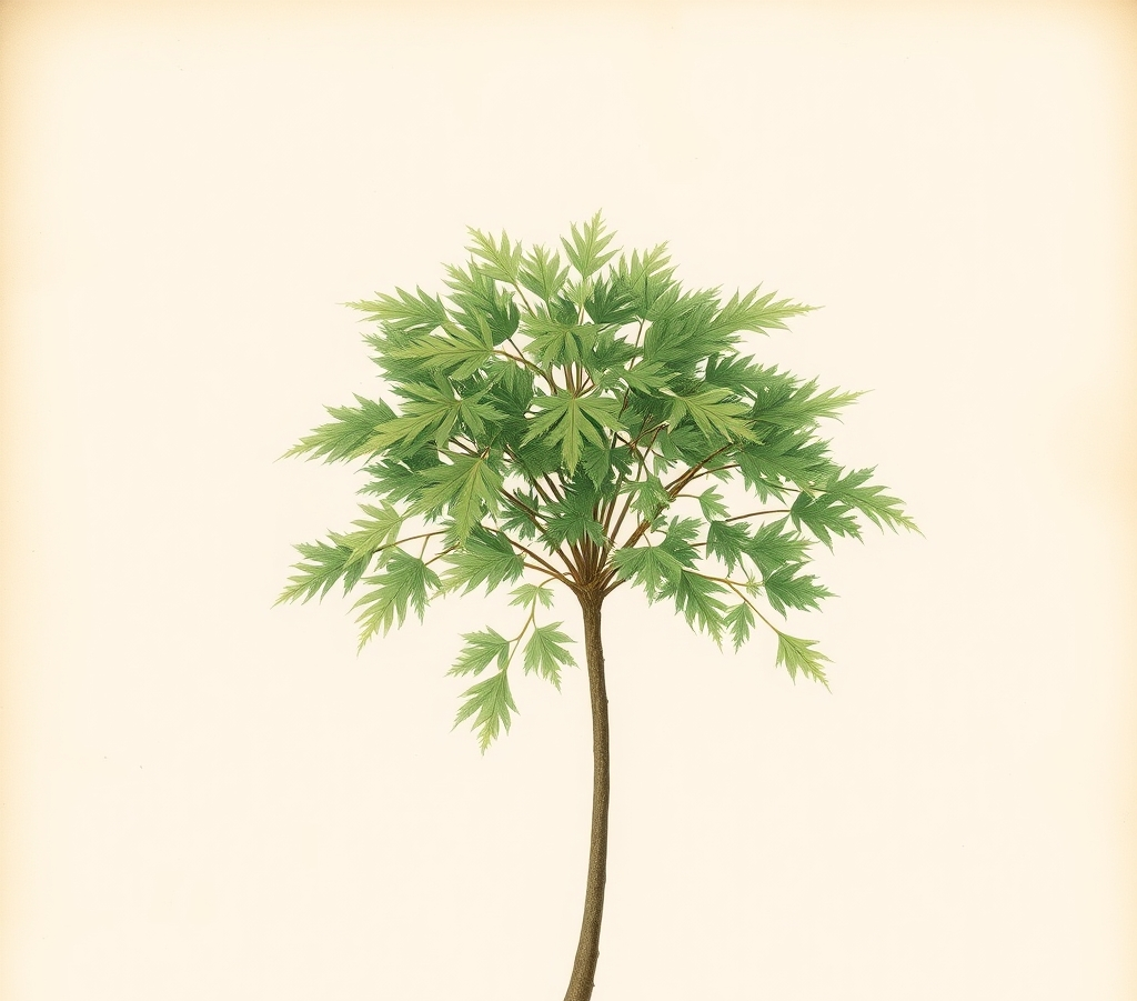 Acer palmatum ‘Nimura Princess’ stem