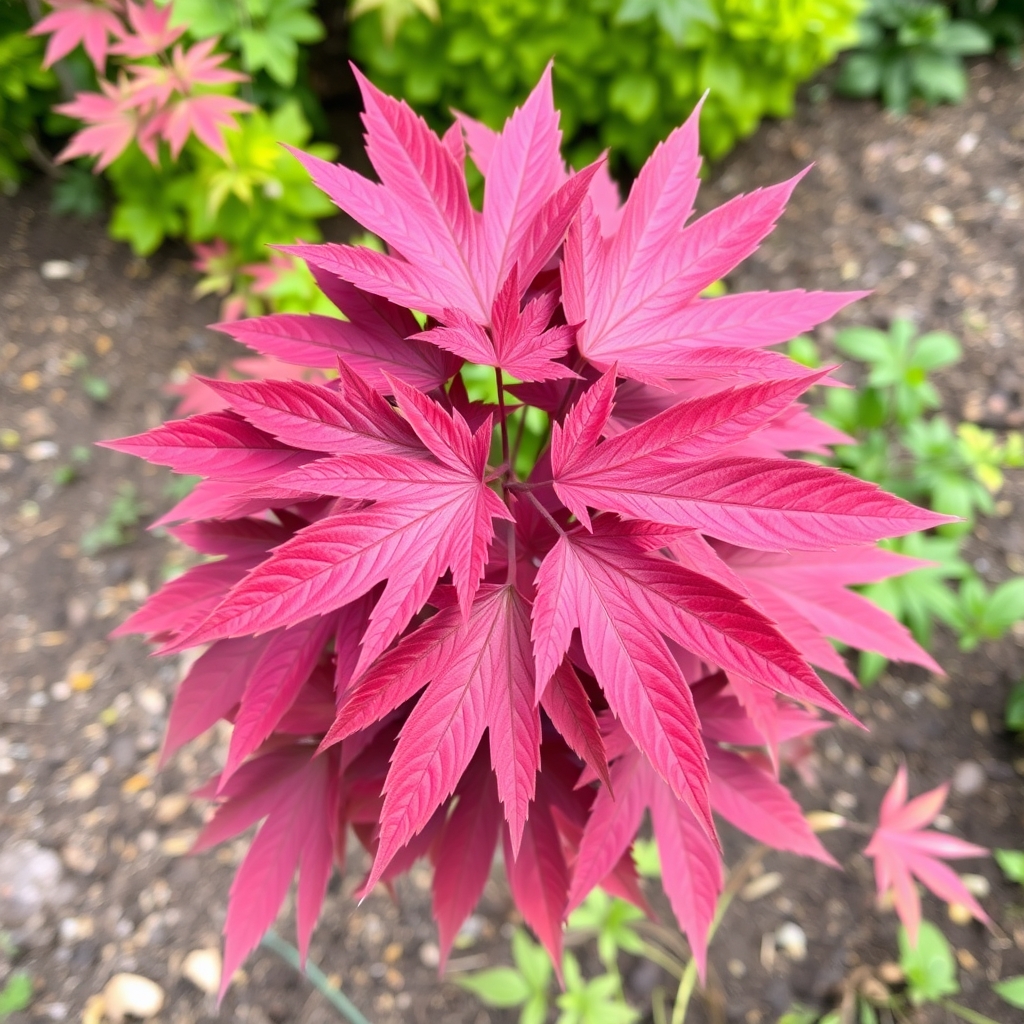 Acer palmatum ‘Red Wine’