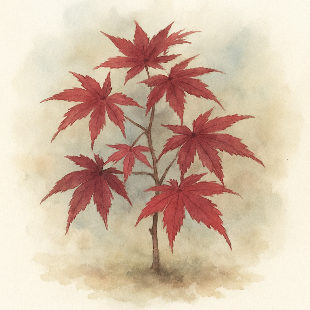 Acer palmatum ‘Red Wine’