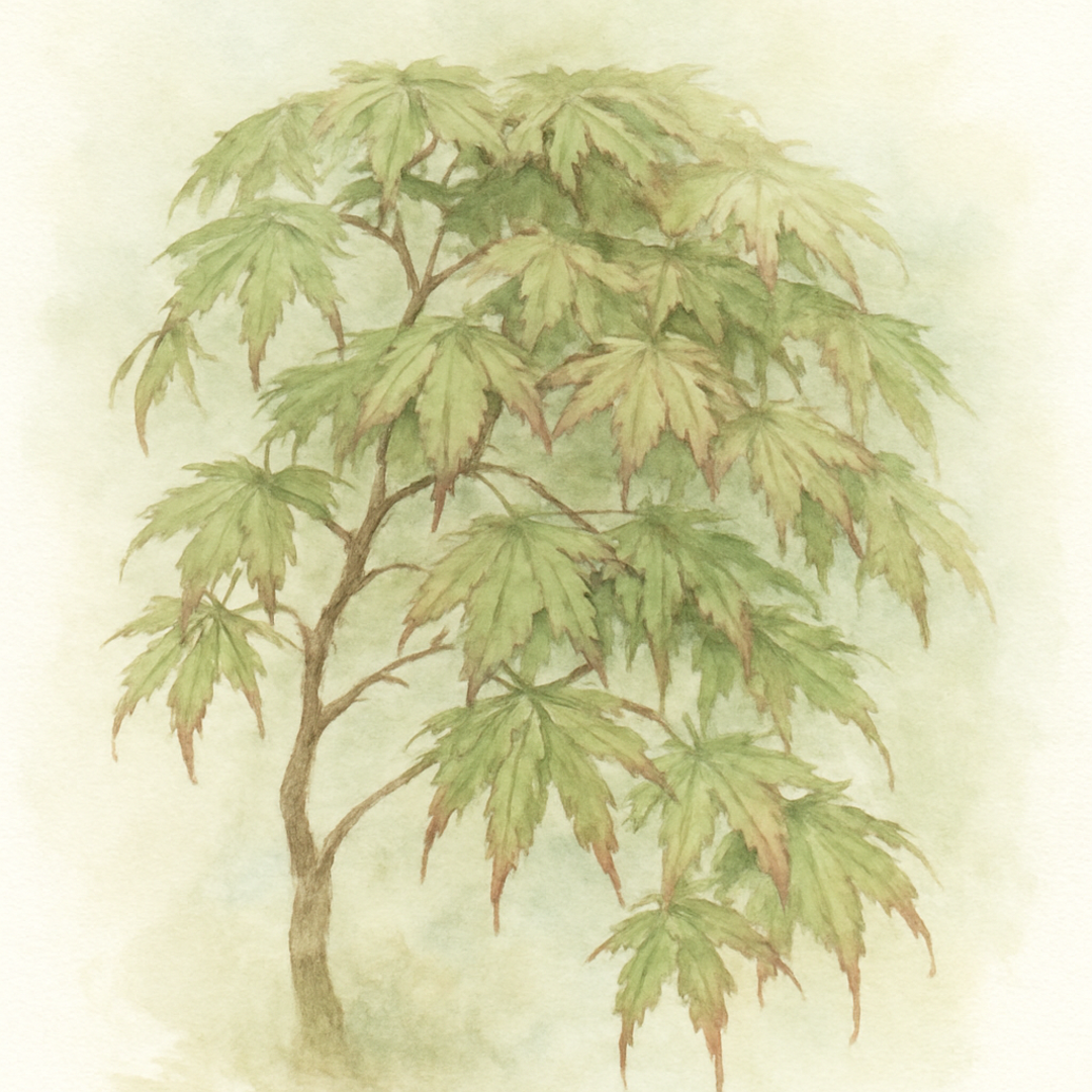 Acer palmatum 'Cascade' Tree