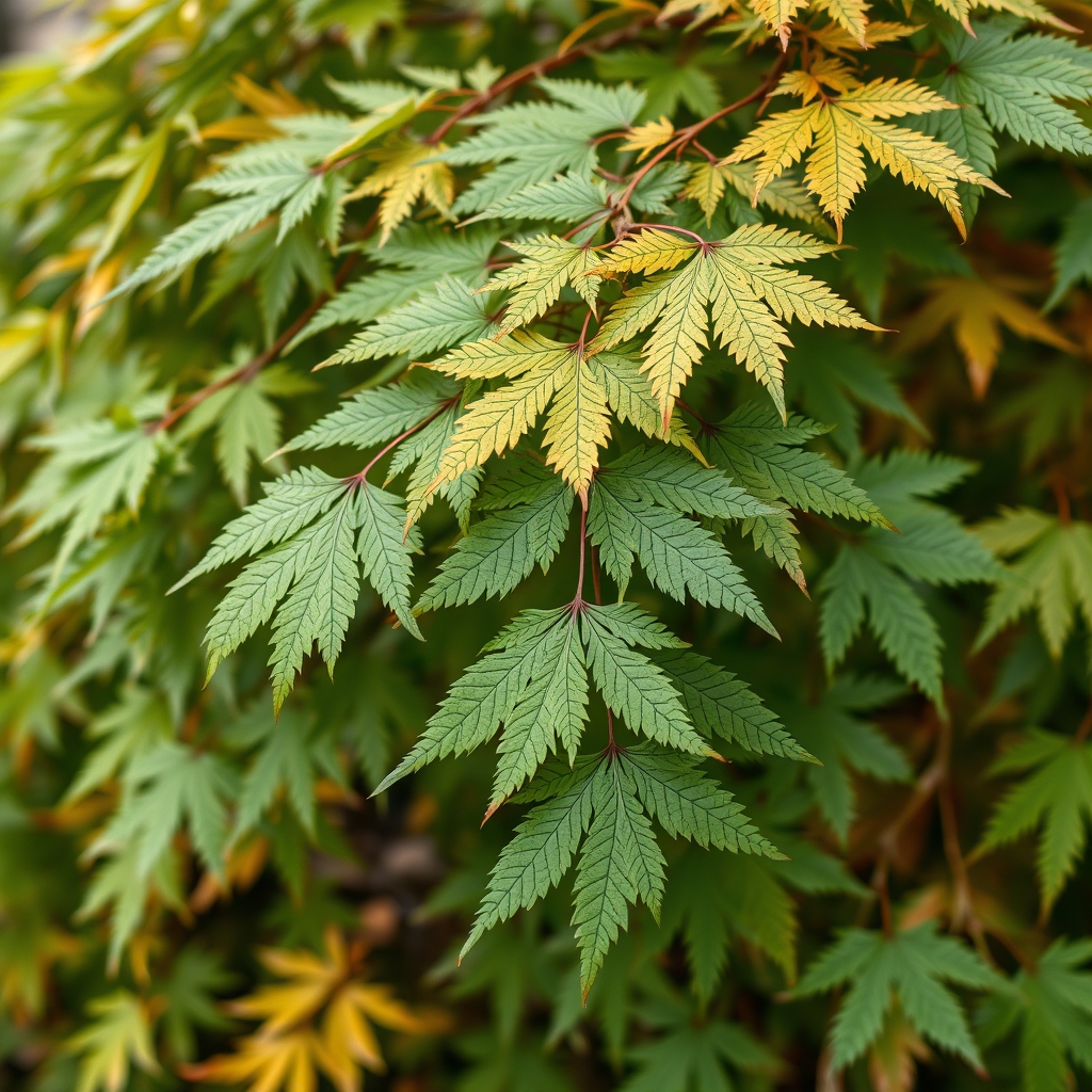 Acer palmatum dissectum 'Emerald Lace' Tree