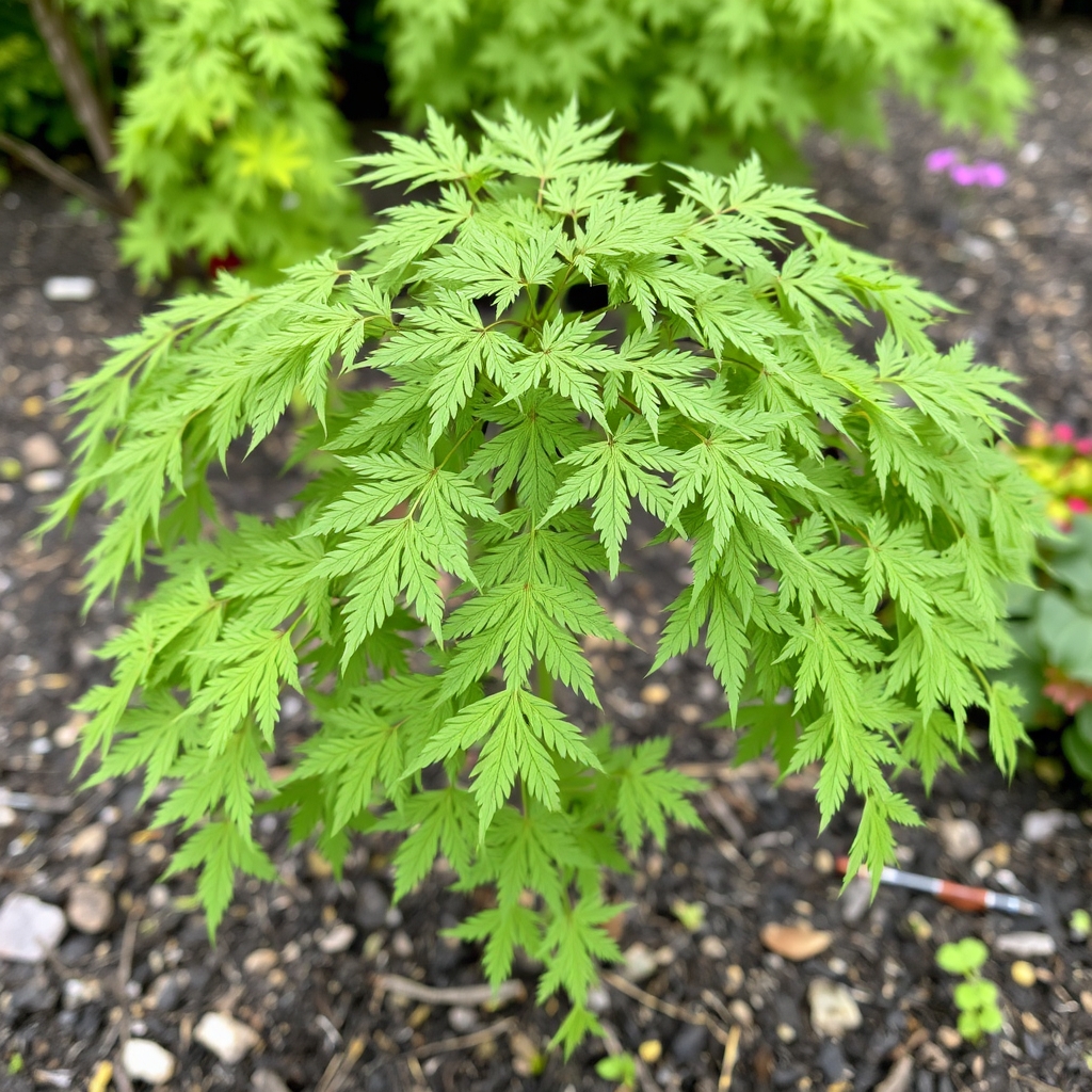Acer palmatum 'Dissectum' Japanese Maple (cut leaved) SEEDLING