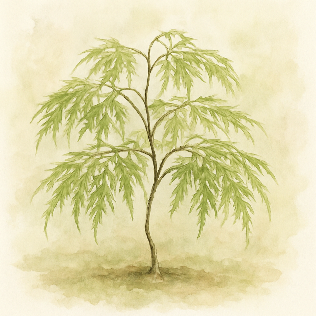 Acer palmatum 'Dissectum' Japanese Maple (cut leaved) SEEDLING
