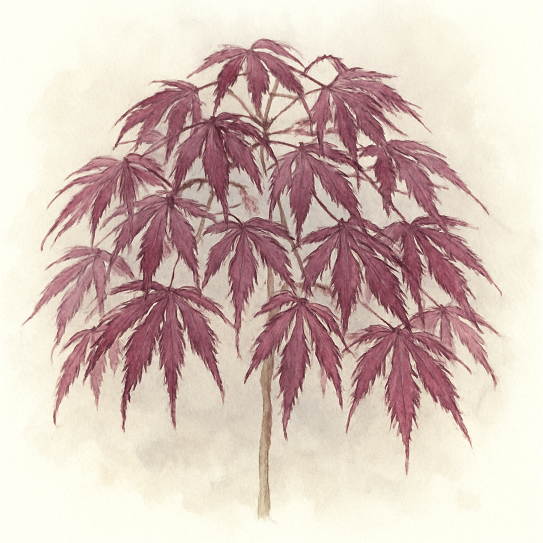 Acer palmatum 'Inaba shidare' Tree