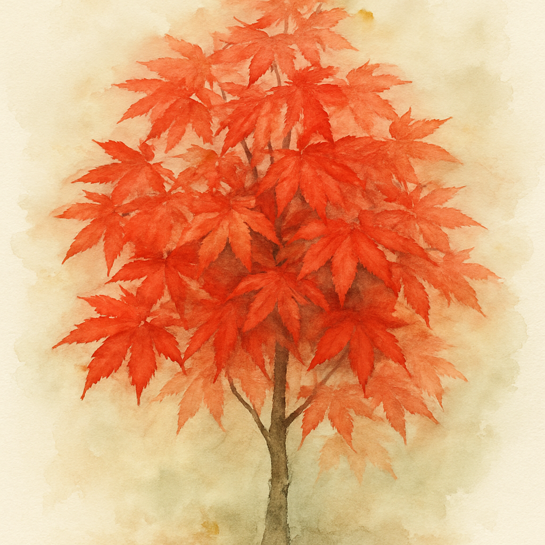Acer palmatum 'Osakazuki Japanese Maple Osakazuki'