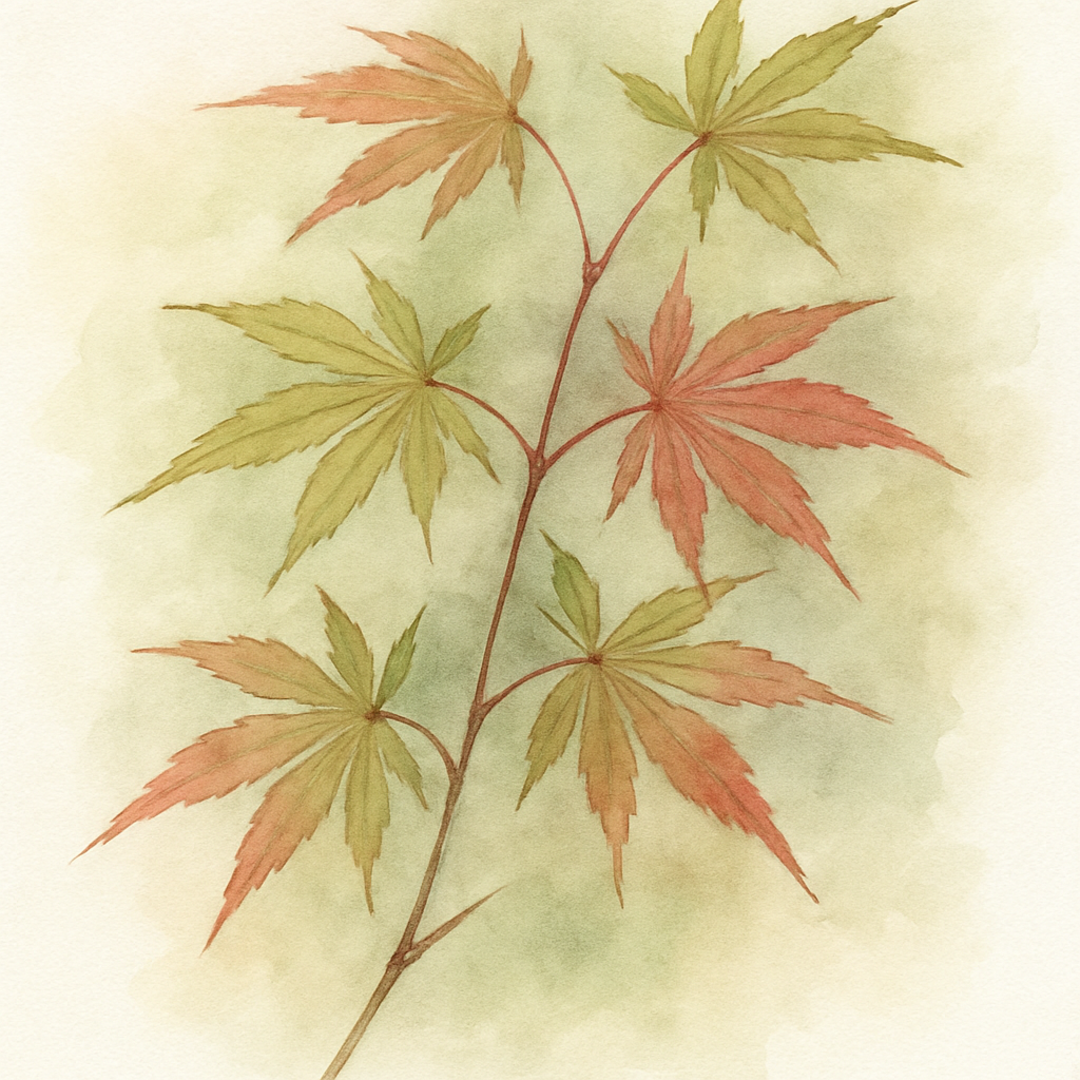 Acer palmatum 'Westonbirt Seedling' Tree