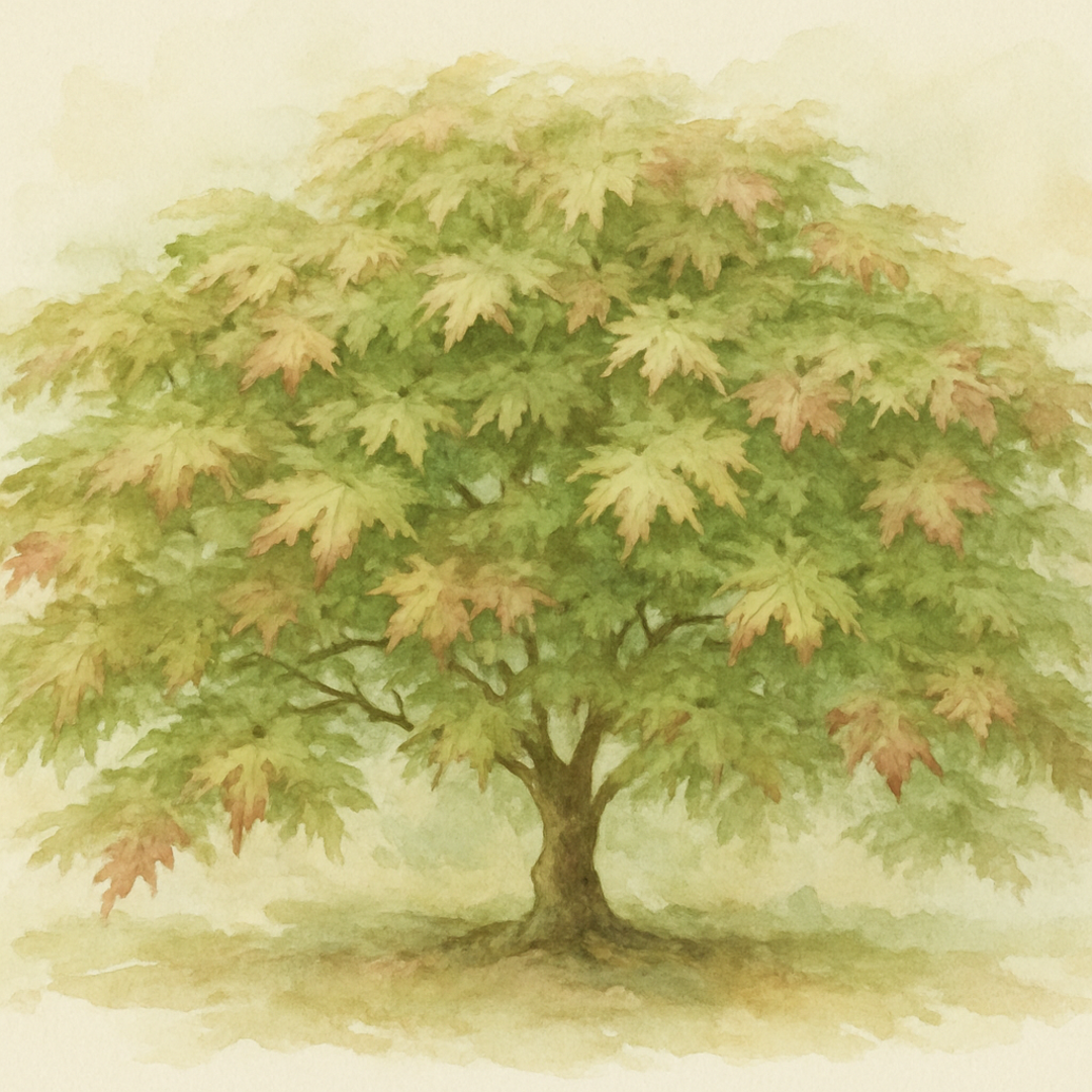 Acer palmatum 'Westonbirt Spreading Star' Tree