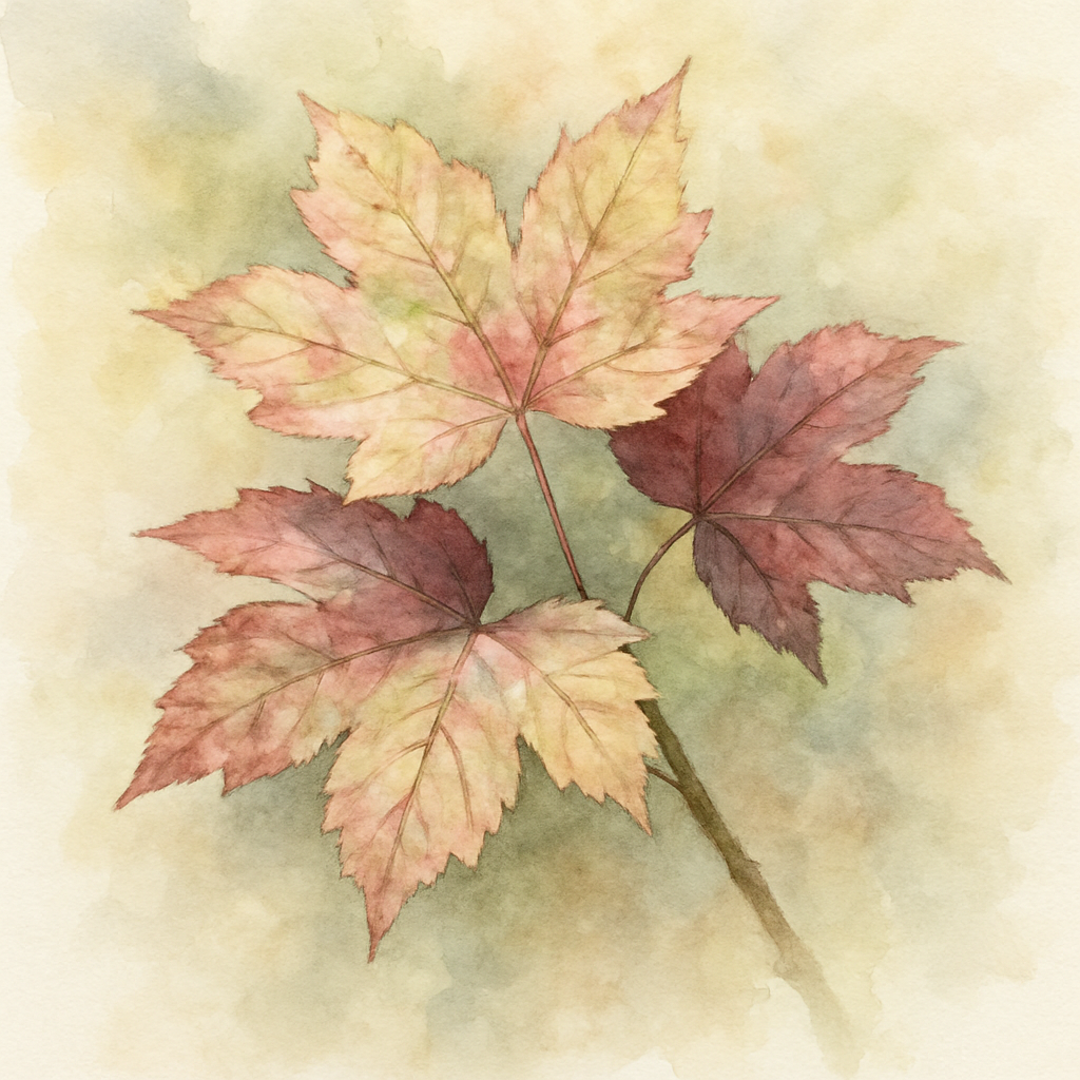 Acer pseudoplatanus var 'Esk Sunset'