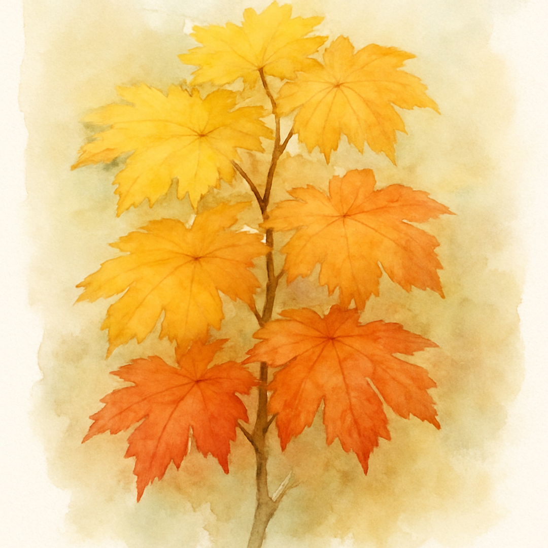 Acer shirasawanum 'Jordan Fullmoon Maple Jordan'