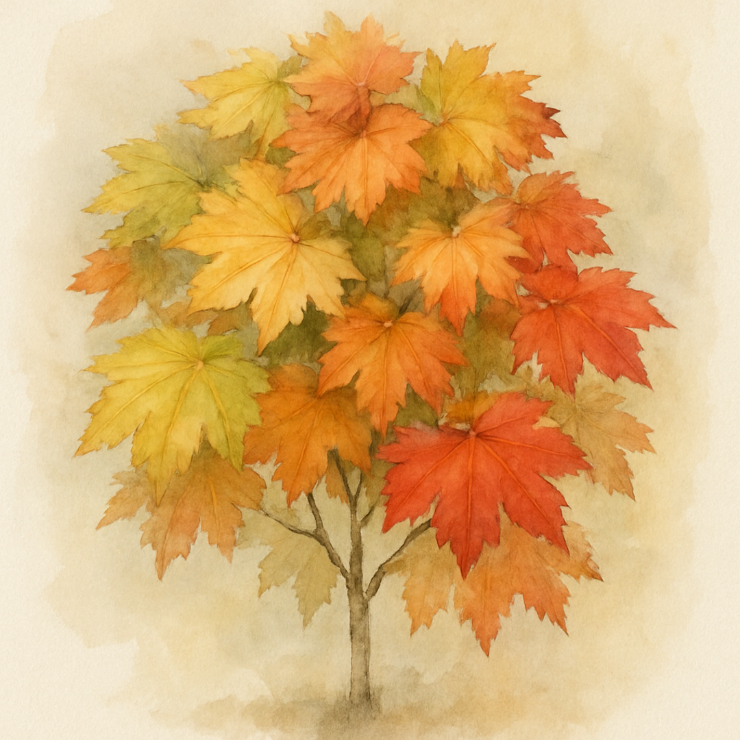 Acer shirasawanum 'Moonrise' Tree