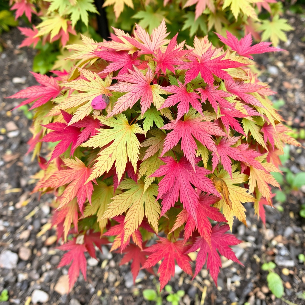 Acer x pseudosieboldianum 'Ice Dragon' Tree