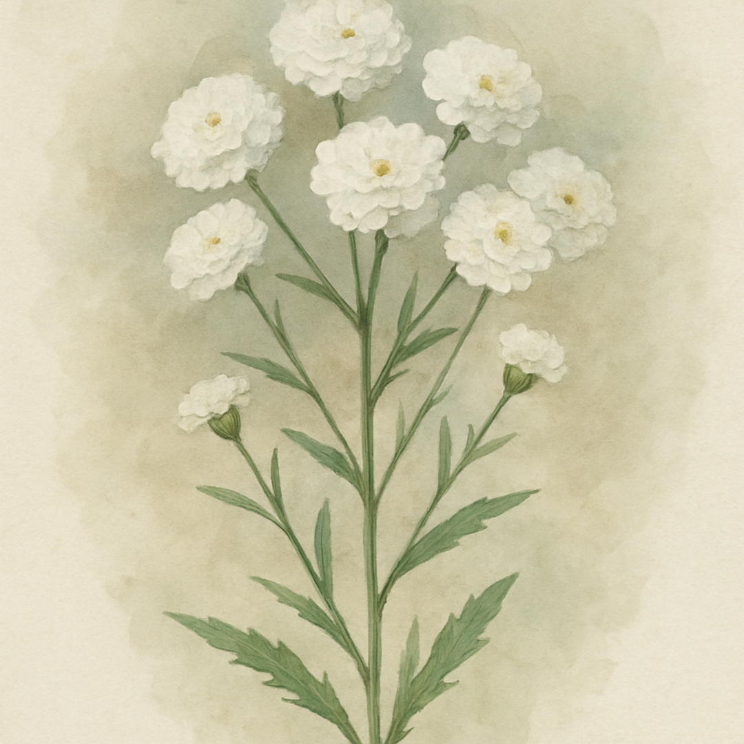 Achillea ptarmica ‘Peter Cottontail’ (Yarrow)
