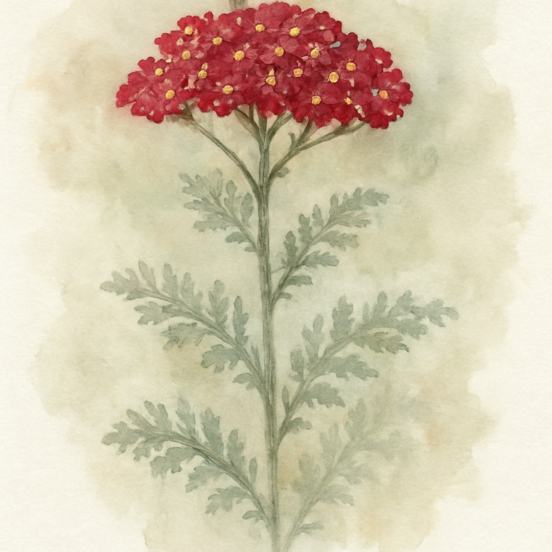 Achillea Short Red Yarrow Uk