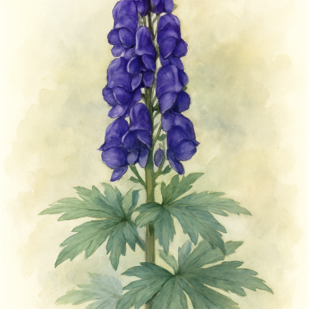 Aconitum ‘Purple Sparrow’