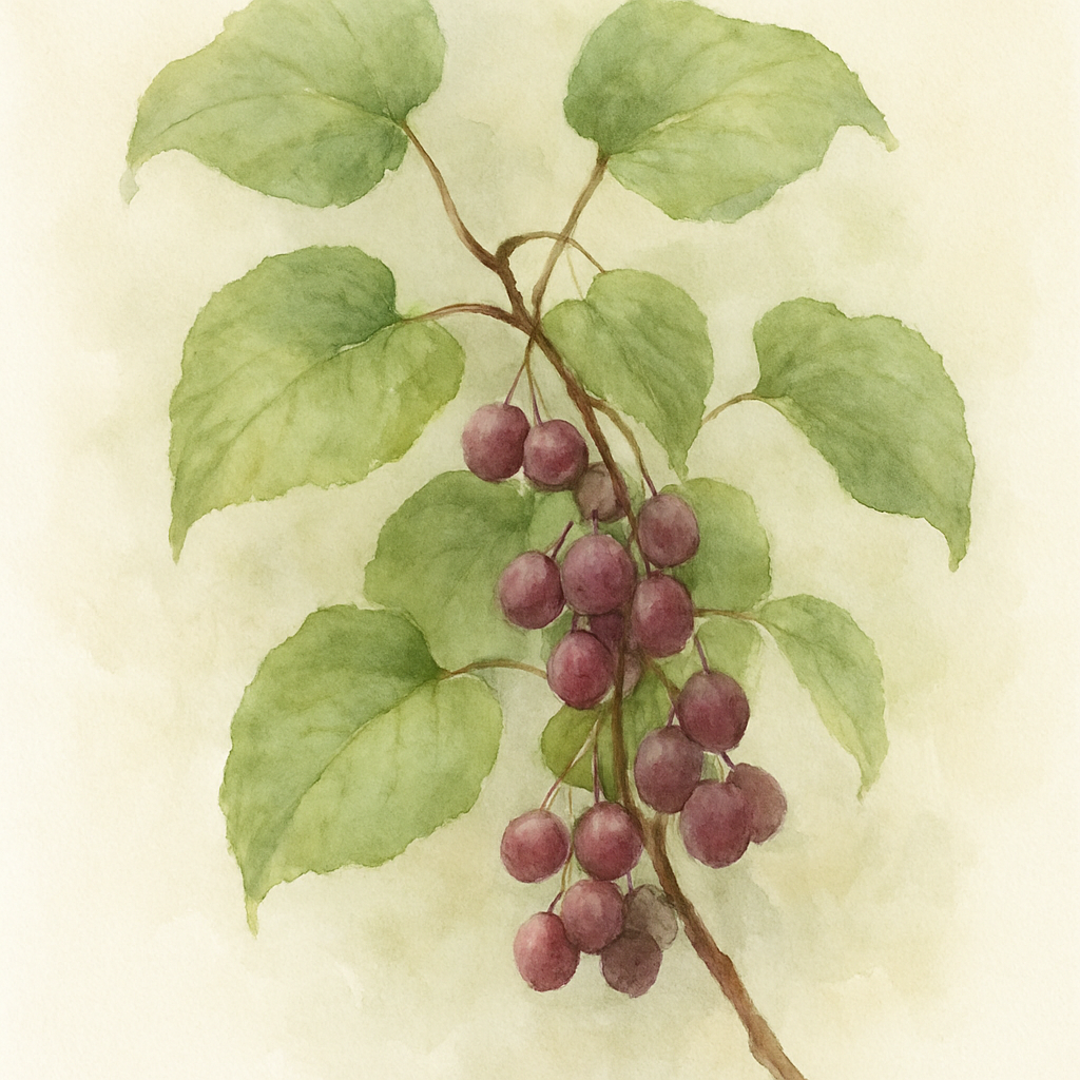 Actinidia arguta var. purpurea