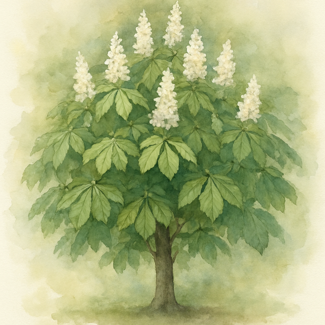 Aesculus hippocastanum 'Baumanni' (standard)