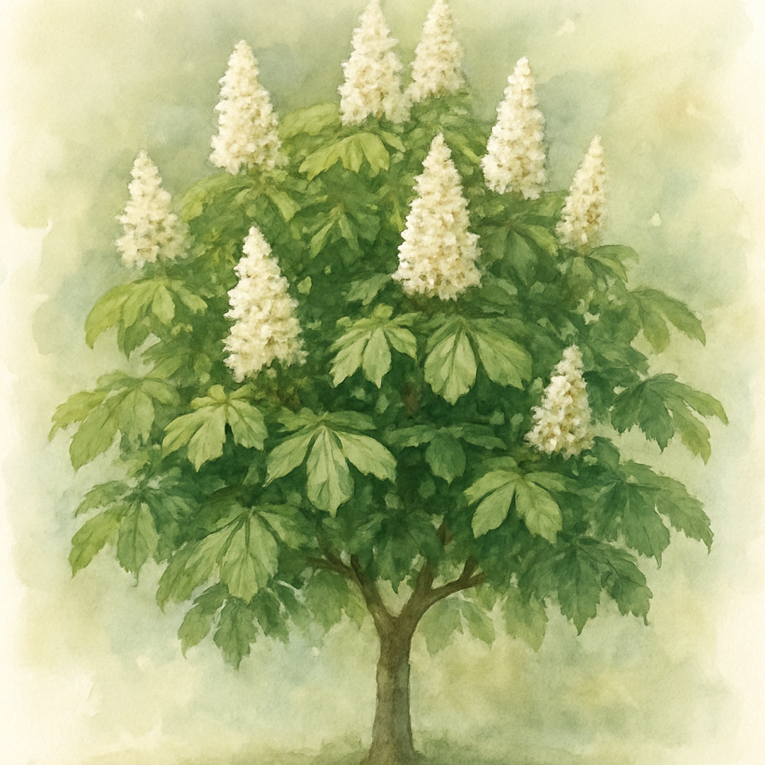 Aesculus hippocastanum 'Baumannii'