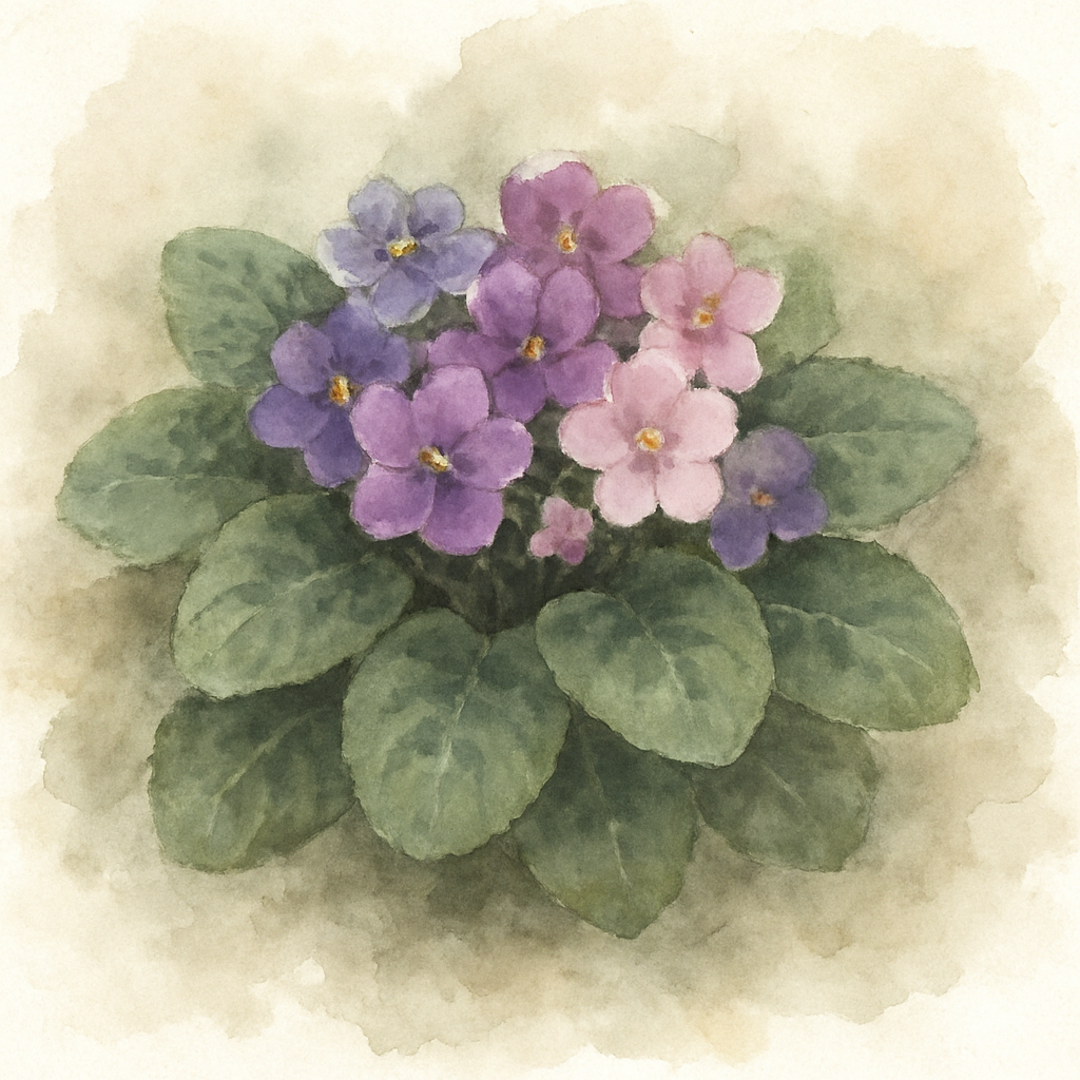African Violet Surprise Colour