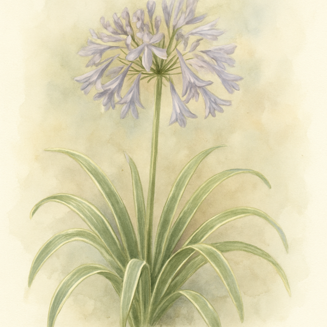 Agapanthus ‘Silver Lining’