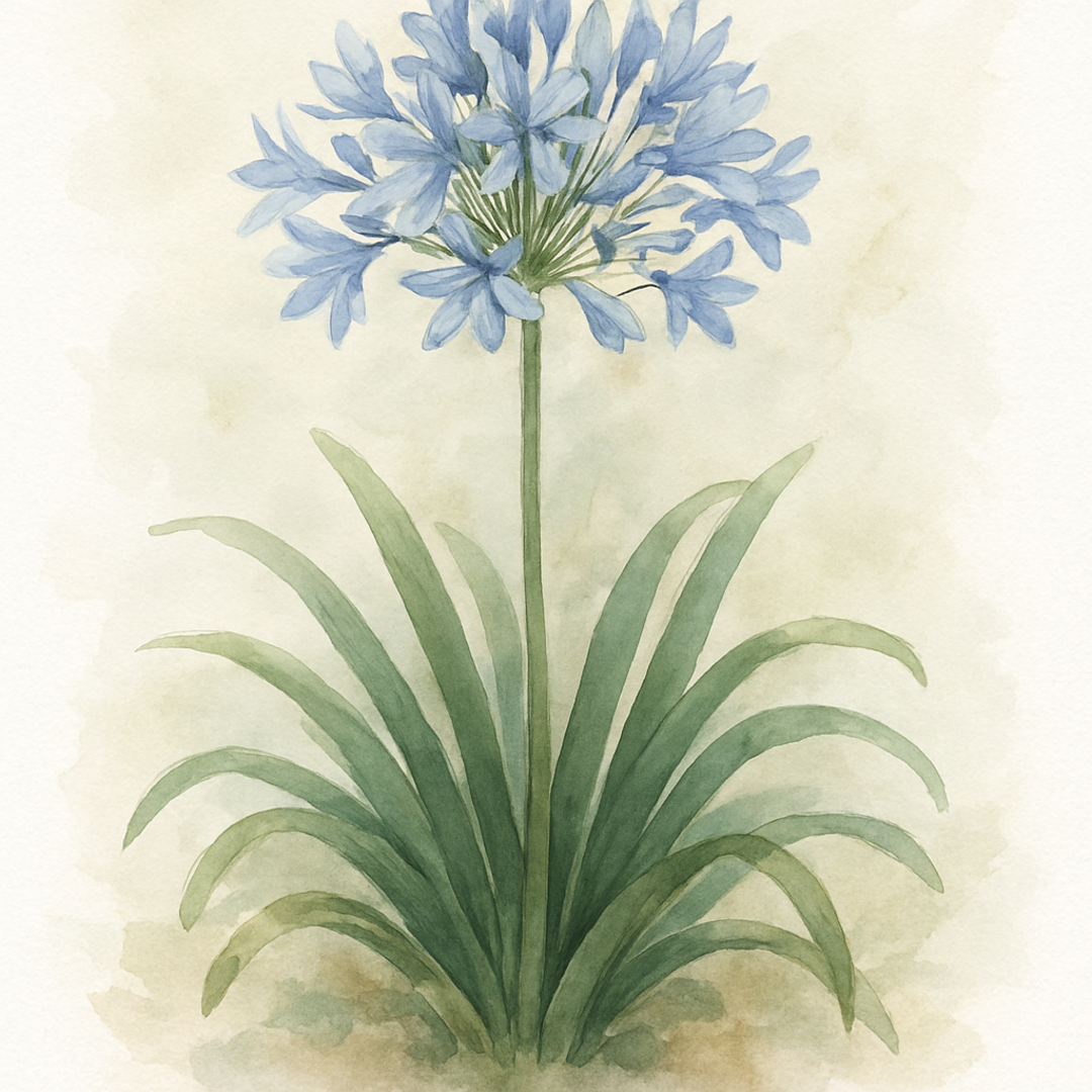 African Blue Lily Agapanthus