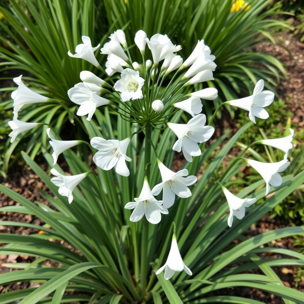 Agapanthus africanus ‘Albus’