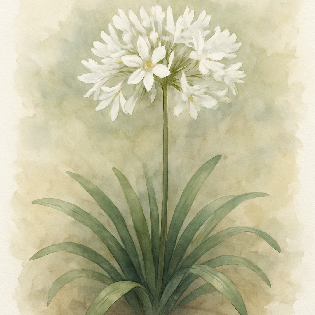 Agapanthus africanus ‘White’