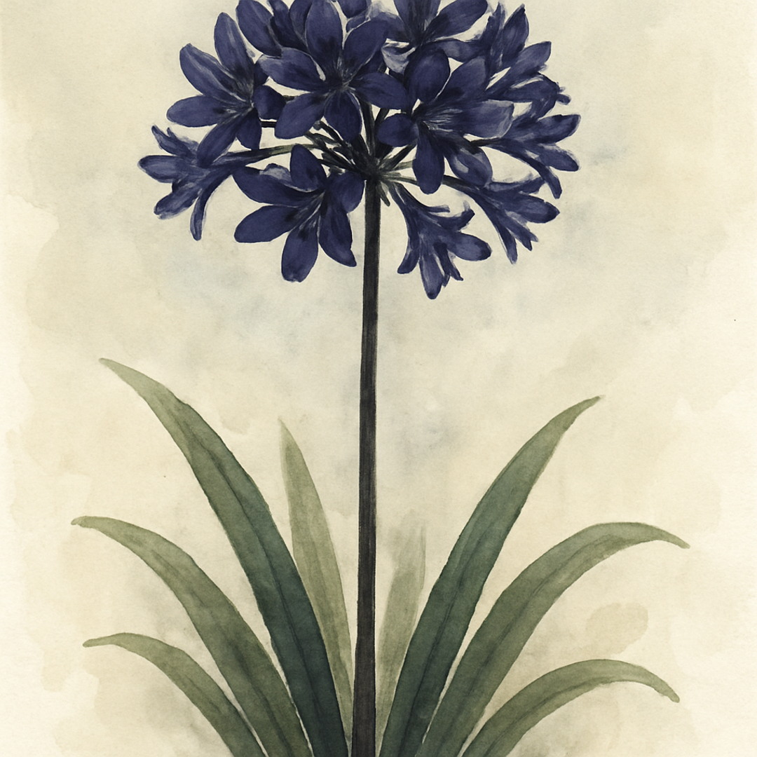 Agapanthus Black Arrow (African lily)
