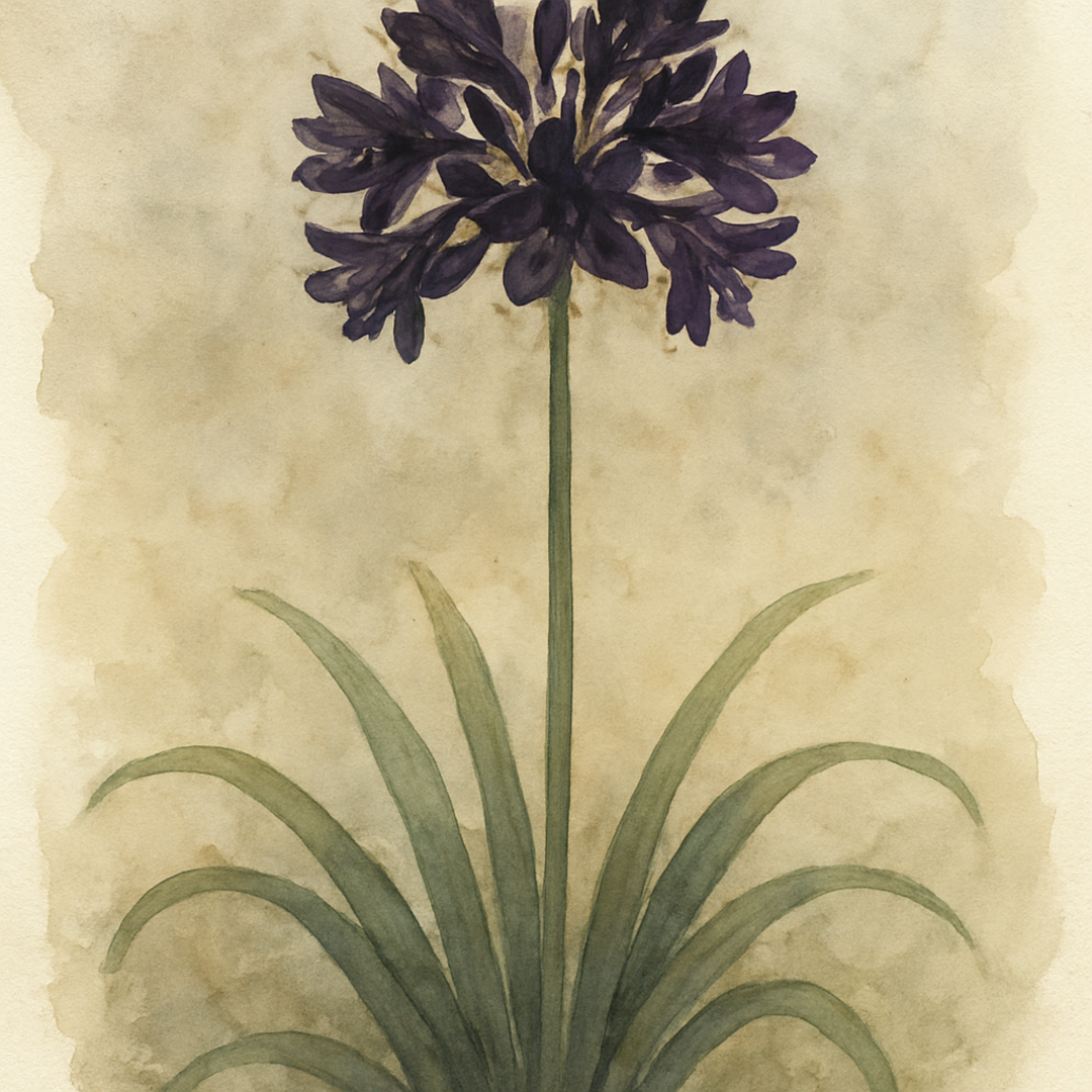 Agapanthus Black Buddhist