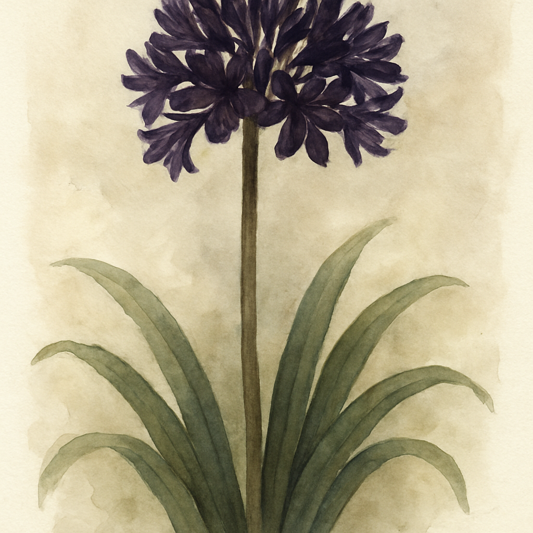 Agapanthus 'Black Jack'