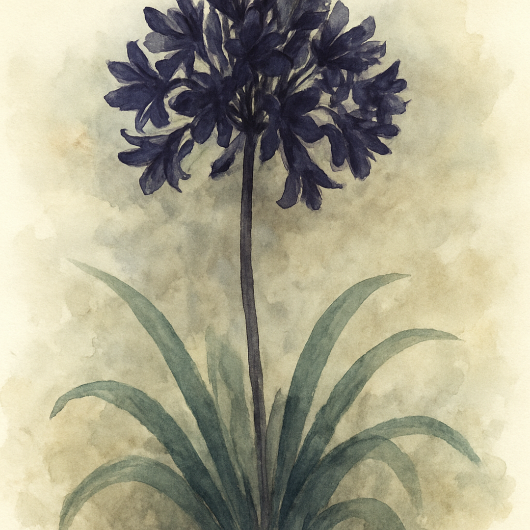 Agapanthus Black Pantha