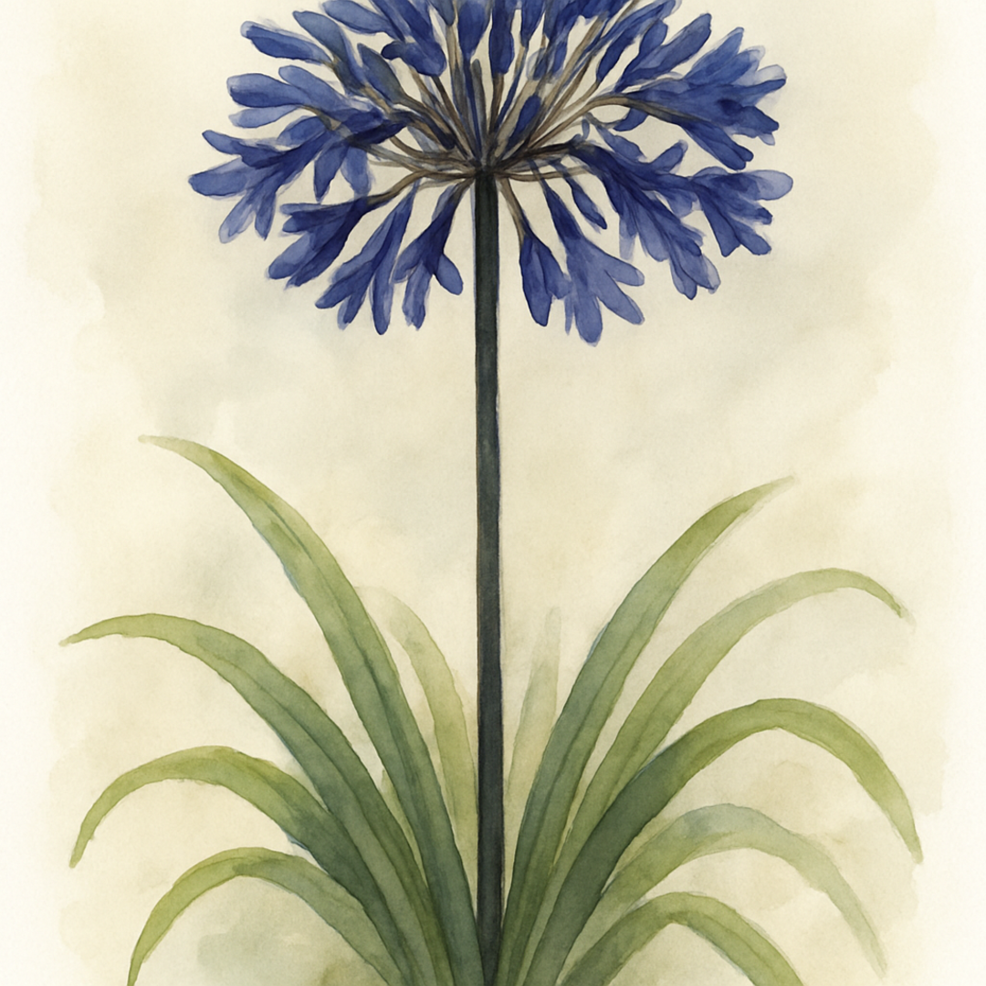 Agapanthus 'Blackjack'