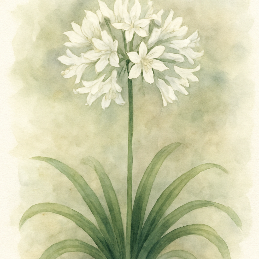 Agapanthus Bridal Bouquet