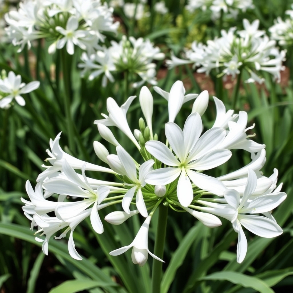 Agapanthus Ever White