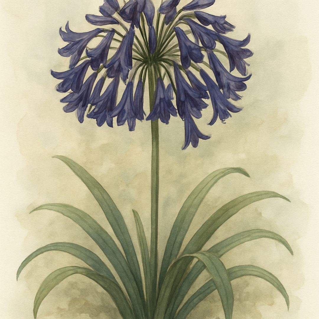 Agapanthus 'Midnight Moon'