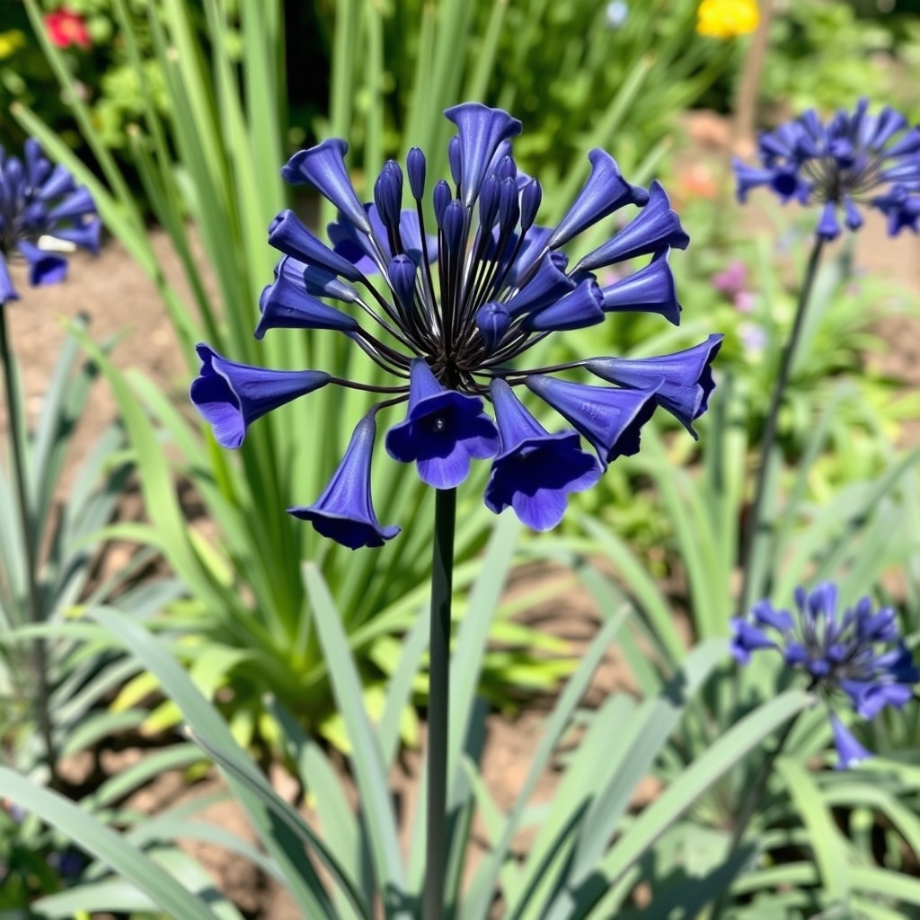 Agapanthus Midnight Star