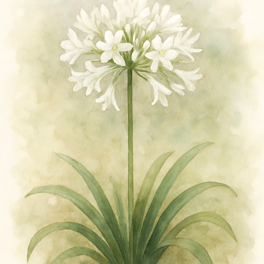 Agapanthus Polar Ice clumps