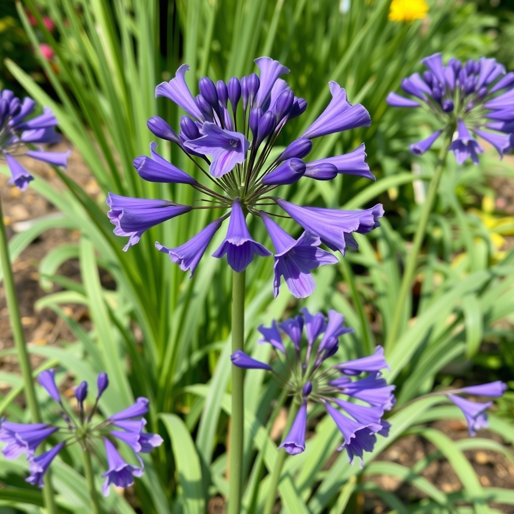 Purple African Lily