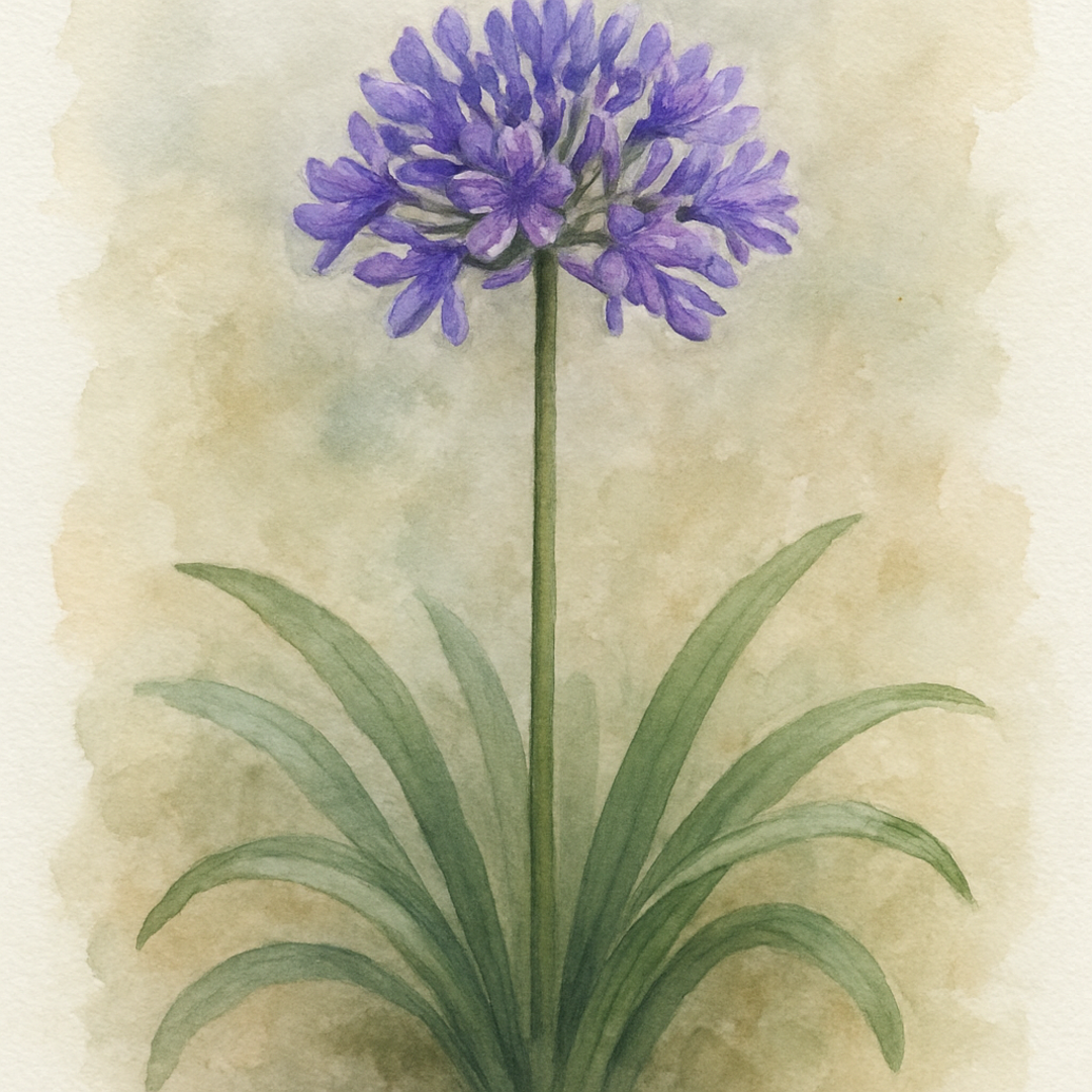 Agapanthus Poppin Purple Plant
