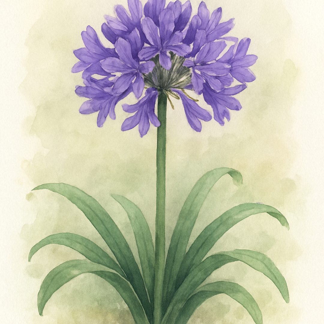 Agapanthus Poppin Purple